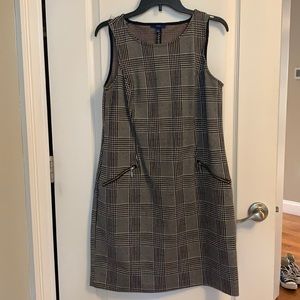 Plaid dress. Worn once. Great condition.